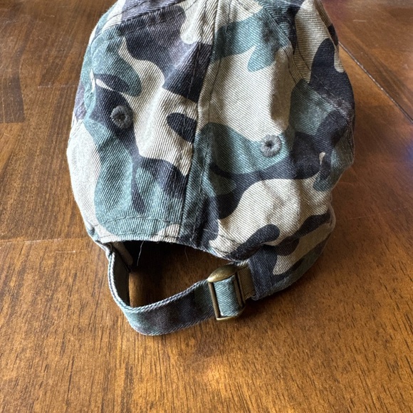 Chi Omega Camo Baseball Cap - Picture 2 of 4